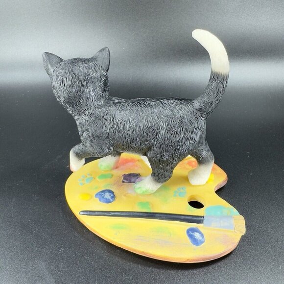 Lenox PICATSO Cat Resin Figurine Retired Sweet Kitties Collection Figure - Picture 6 of 9